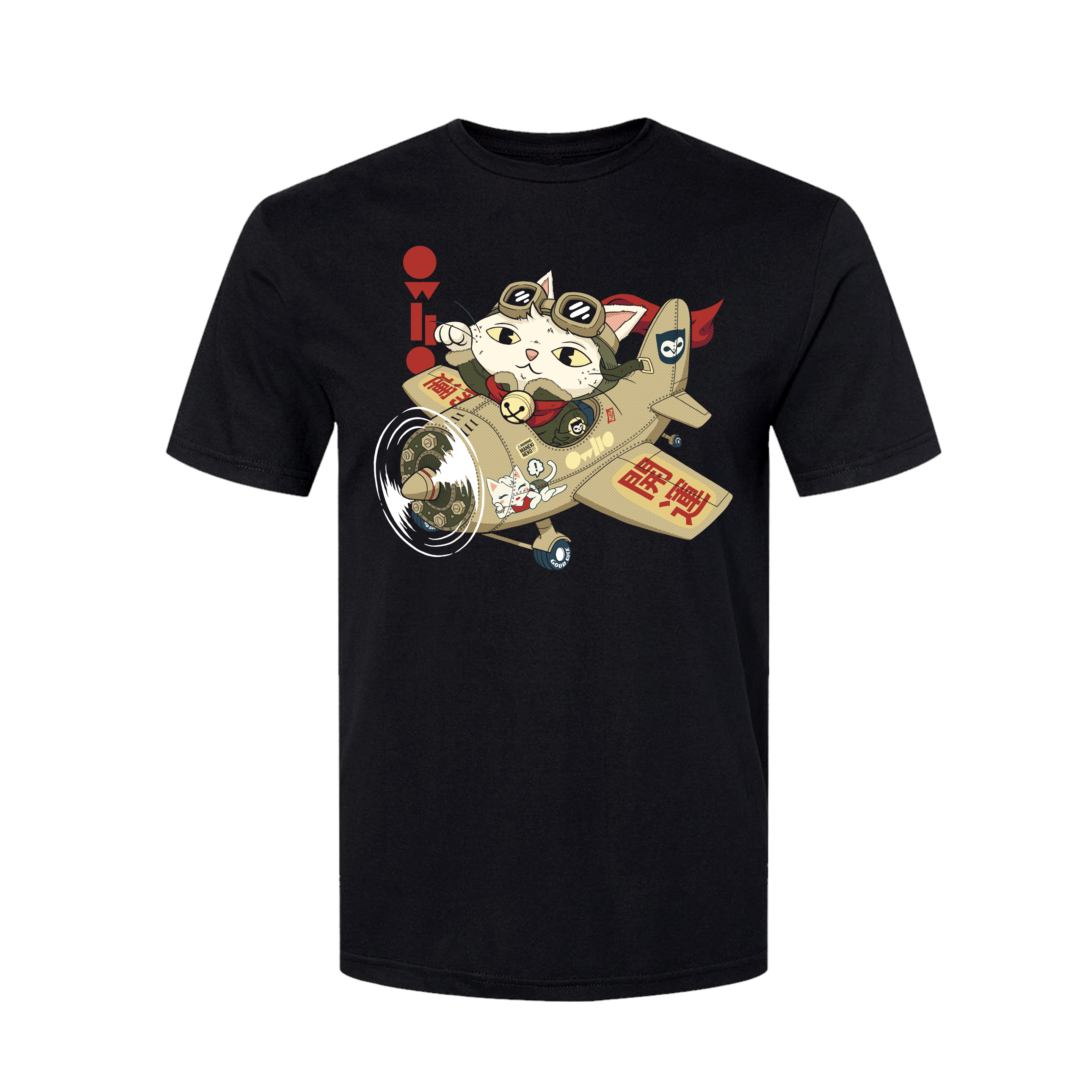 The Flying Maneki-Neko Shirt